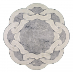 Hall &uuml;mmargune vaip &oslash; 100 cm - Vitaus