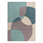 Sinine/beež villane vaip 160x230 cm Glow - Flair Rugs