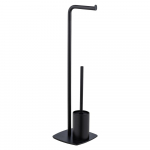 Terasest tualettpaberi hoidja koos harjaga Iria - Wenko