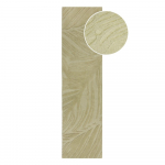 Roheline villane vaibajooksja 60x230 cm Lino Leaf - Flair Rugs