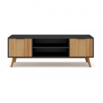 Must/loomulik m&auml;nnist telerilaud 140x53 cm Lavis - Marckeric