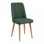 Roheline sametist s&ouml;&ouml;gitool Stormi Sandalye - Kalune Design