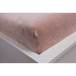 Pruun mikroflanellist kummiga lina 90x200 cm - Jerry Fabrics