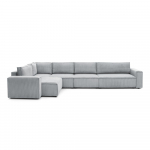 Helehall velvetist nurgadiivan, vasak nurk Nihad modular - Bobochic Paris