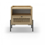 Tammedekooriga &ouml;&ouml;kapp koos riiulitega Inca - Marckeric