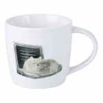 Valge portselanist kruus 400 ml Computer Cat - Maxwell & Williams