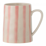 Valge-roosa kivikeraamikast kruus 440 ml Begonia - Bloomingville