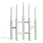 Valge j&otilde;ulumotiividega valguskaunistus Cassiopeia - Marksl&ouml;jd