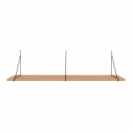 Tuhkpuiduspooniga riiul 120 cm Chiba - House Nordic