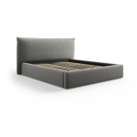 Hall polsterdatud kaheinimesevoodi koos voodip&otilde;hja ja panipaigaga 160x200 cm Elio - Milo Casa