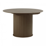 &Uuml;mmargune kokkupandav s&ouml;&ouml;gilaud &oslash; 120 cm Nola - Unique Furniture