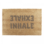 Kookoskiududest uksematt 60x90 cm Inhale Exhale - Artsy Doormats