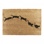 Uksematt 40x60 cm Jumping Cats - Artsy Doormats
