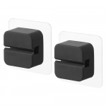 Must silikoon multifunktsionaalsed hoidikud komplektis 2 tk Film Hook &ndash; YAMAZAKI