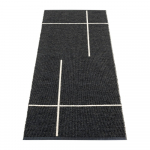 Must sise/v&auml;lisvaip 70x180 cm Fred Black &ndash; Pappelina