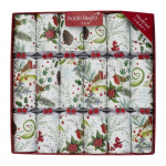 J&otilde;ulukrakkerid 6tk komplektis Festive Foliage - Robin Reed