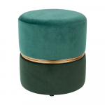 Roheline-t&uuml;rkiissinine sametist tool Bubbly - White Label