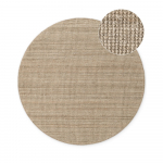 Hallikaspruun džuudist &uuml;mmargune vaip &oslash; 160 cm Boucl&eacute; Jaipur - Hanse Home