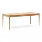 Pikendatav s&ouml;&ouml;gilaud tammespoonist pealispinnaga 90x200 cm Lenon - Kave Home