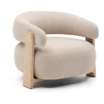 Beež &scaron;enillist tugitool Granite - Kave Home