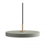 Salveiroheline dimmerdatav LED-rippvalgusti metallist varjuga &oslash; 31 cm Asteria Plus - UMAGE