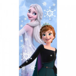 Puuvillane laste r&auml;tik 70x140 cm Frozen "Sisters" - Jerry Fabrics