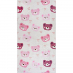 Roosa-elevandiluu v&auml;rvi pestav laste vaip 120x180 cm Cute Teddies Pink - Vitaus