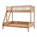 Laste tammepuidust narivoodi koos voodip&otilde;hjaga 140x200/90x200 cm, naturaalses v&auml;rvitoonis Forrest - Vipack