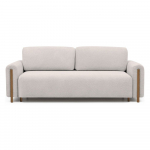 Beež muudetav/koos panipaigaga boucl&eacute;‑tekstiilist diivan, 244 cm Arcadova &ndash; ELTAP