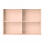 Heleroosa rippuv raamaturiiul 89x61x32,5 cm Mistral - Hammel Furniture