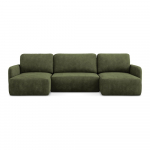 Roheline panipaigaga &scaron;enillist nurgadiivanvoodi (U-kujuline) Lilo - Makamii