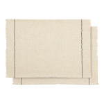 Puuvillasegust laualinad 2tk komplektis 35x50 cm Lunel - Kave Home