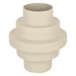 Beež terasest vaas (k&otilde;rgus 23 cm) Velia - Kave Home