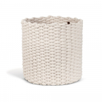 Riidest korv &oslash; 40x40 cm Peach Skin Round XL - Bigso