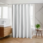 Valge mikrokiust kardin 180x200 cm Baltic - douceur d'int&eacute;rieur