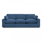 Sinine velvetist diivan 250 cm Belair - Bobochic Paris