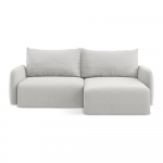 Helehall sametist panipaigaga nurgadiivanvoodi (parem nurk) Kalena - Makamii