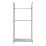 Metallist riidepuuraam matt h&otilde;bedases v&auml;rvitoonis 92x186x39 cm Arch - Mette Ditmer Denmark