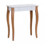 Valge laud, pikkus 65 cm Lillo - Ragaba