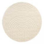 Kreemjas valge vaip , &oslash; 160 cm Norwalk Fergus - Mint Rugs