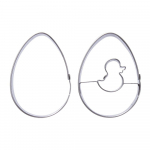 2 roostevabast terasest lihav&otilde;ttemunade pitserite komplekt - Orion