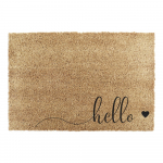 Kookoskiududest matt 40x60cm Hello Scribble - Artsy Doormats