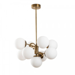 Valge-kuldse v&auml;rvusega Mudoni riputus - Opviq lights