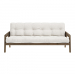 Valge diivanvoodi 204 cm Grab - Karup Design