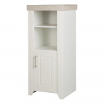 Valge laste raamaturiiul 49x115 cm Felicia - Roba