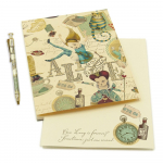 M&auml;rkmik koos pliiatsiga 50lk A5 formaadis Alice - Kartos