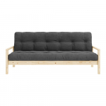 Must-antratsiitne diivanvoodi 205 cm Knob - Karup Design