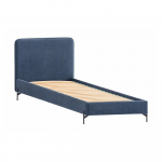 Tumesinine &uuml;heinimesevoodi koos voodip&otilde;hjaga 90x200 cm Barker - Ropez