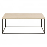 Beež marmoridekooriga diivanilaud 55x110 cm Barossa - Actona