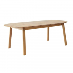 Kokkupandav s&ouml;&ouml;gilaud tammepuidust 100x220 cm Amalfi - Hammel Furniture